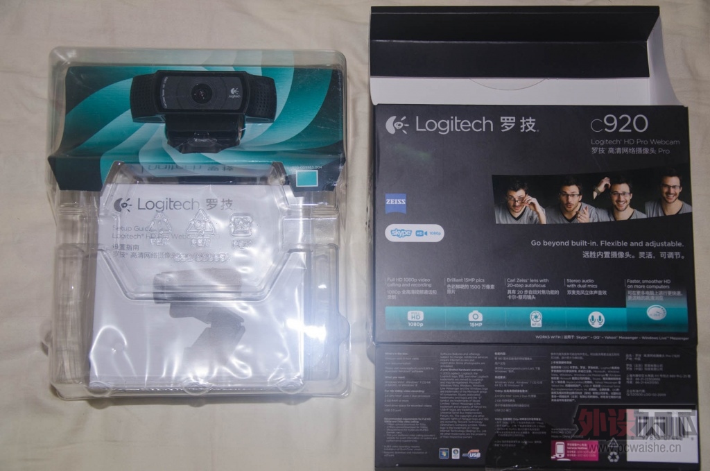 [23P] �ؼ��ʣ��޼���Logitech������ͷ��C920