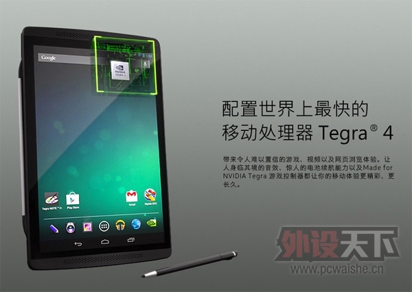 ʷ�����ƽ�壺NVIDIA��Tegra 4����7��ƽ���Ҫ����