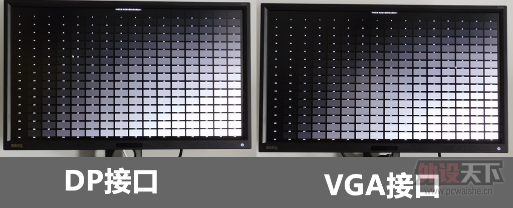 DP�ڵ�����ʲô��һ��������BL2410PT����VGA�Ա�DP�ӿ�