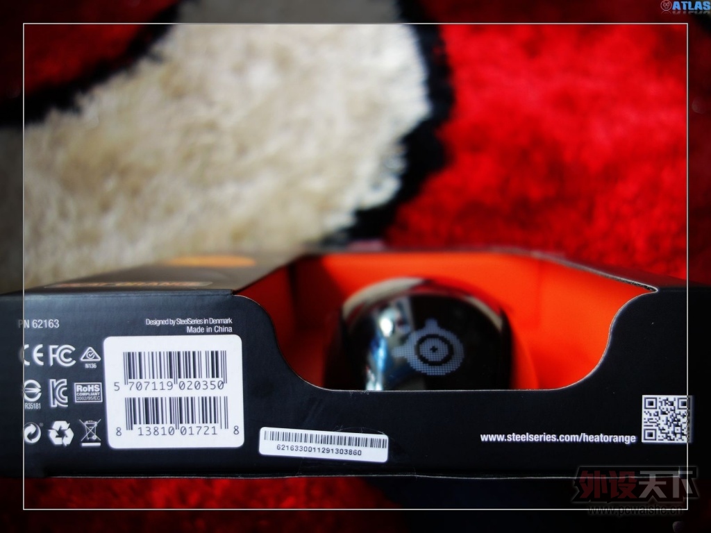 áɫ֮ͽSteelSeries Sensei Raw Heat Orange ּ