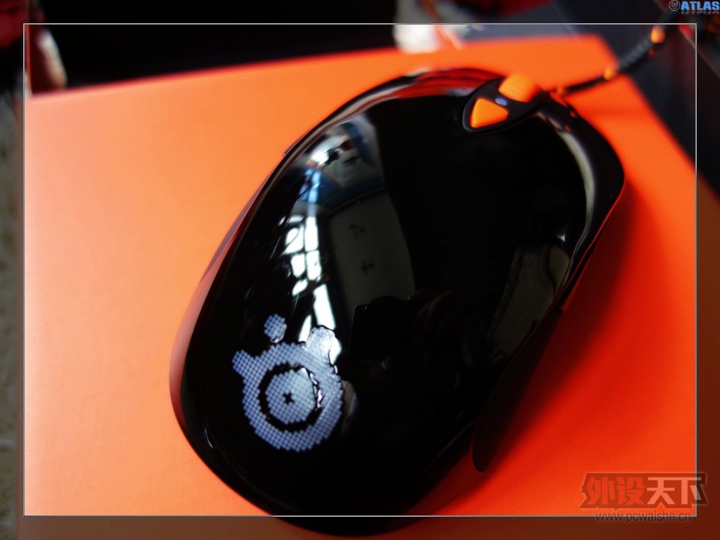 áɫ֮ͽSteelSeries Sensei Raw Heat Orange ּ