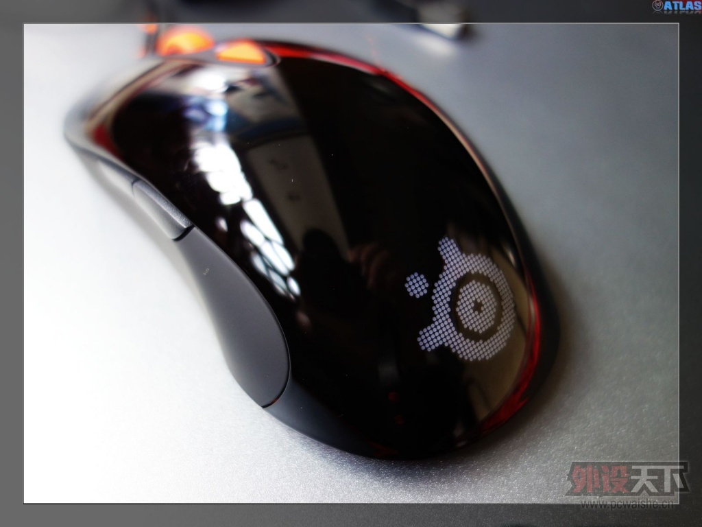 áɫ֮ͽSteelSeries Sensei Raw Heat Orange ּ