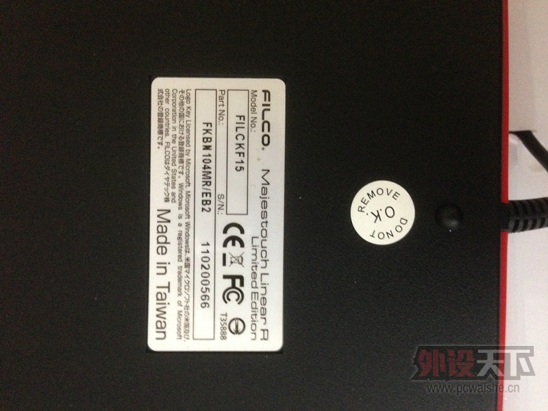 ������֣�ݡ��س� filco ��ɫ ������ 104����