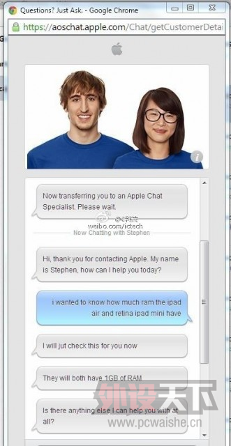 ��iPad��������1GB RAM ƻ�������ð�׿˼ά