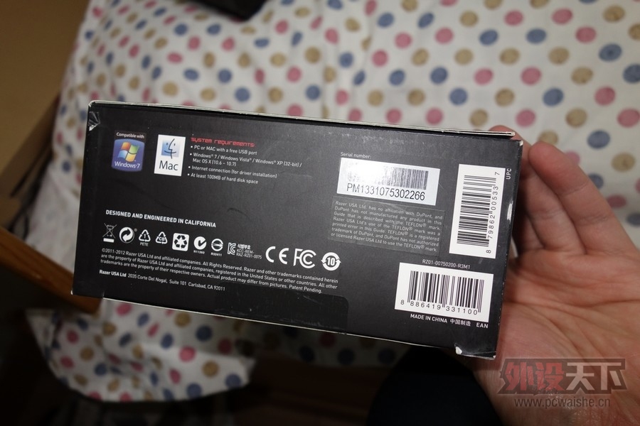 ������δ����ɫRazer naga ��â�� 400��˳��