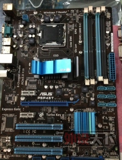 ��һ��775������壬��˶P5P43T��֧��3��1600�ڴ棬��������