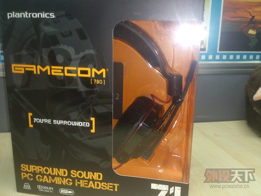 [����]������ plantronics GAMECOM780 ���������������ˡ���ϲTH000�õ�WCG���Ĺھ�