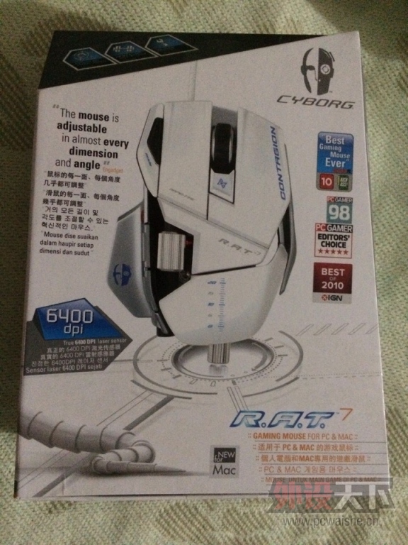 ���ѿͣ�Saitek������ʨ Mad Catz R.A.T.7 ������Ϸ��� ѩ����