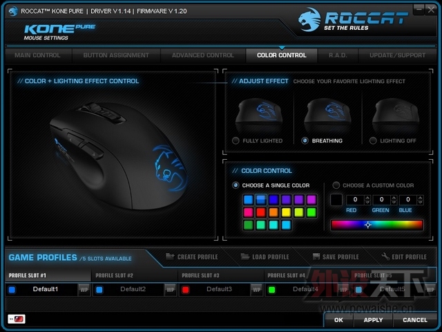 ������ɫ-ROCCAT Kone Pure Color ��Ӱ��