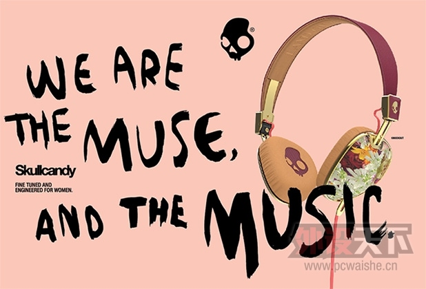 Skullcandy ���Ƴ�רΪŮ�Դ���Ķ���