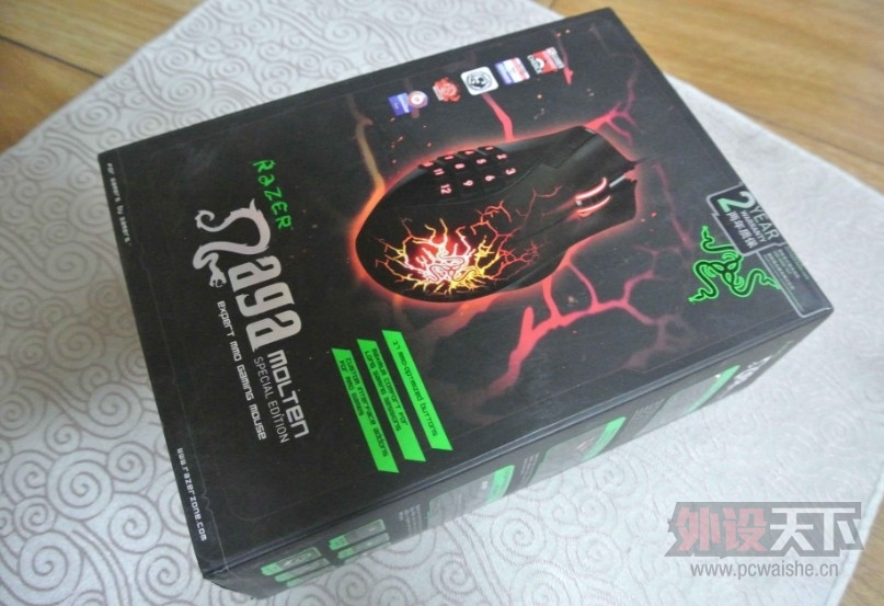 ���ߣ�Razer����٤���� Naga Molten ��Ϸ��� ���Ұ� ȫ��δ��