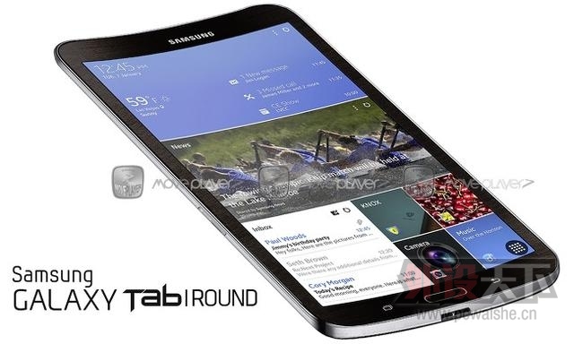 �����ǽ��Ƴ�Galaxy Tab Round������ƽ��