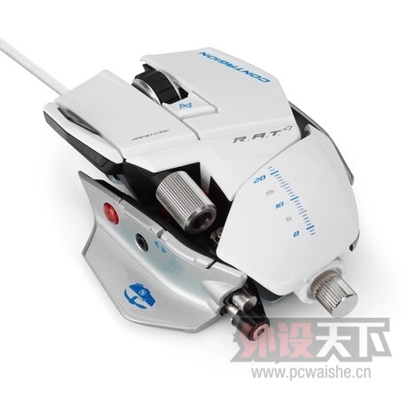 ����ɽ�����ѿ� ����ʨ Mad Catz RAT7 ѩ���� ˫�ۼ������