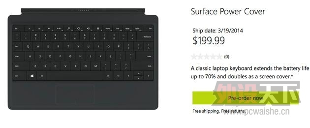 Surface Power Cover���̿�ʼԤ�� 19�շ���