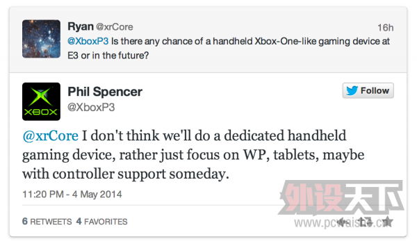 Phil Spencer��΢��û���Ƴ�ר�ŵ�Xbox�ƻ��ļƻ�