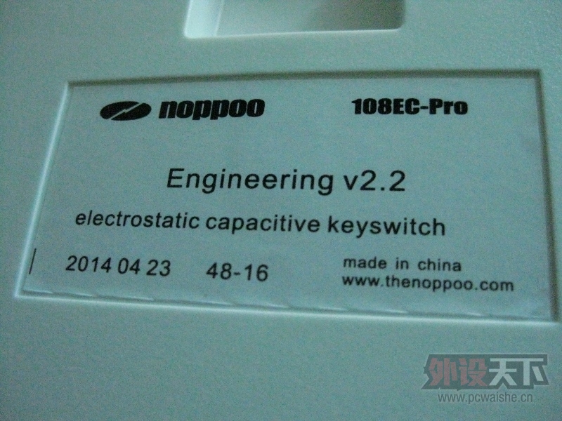 noppoo 108EC-Pro�����ݼ��̼���
