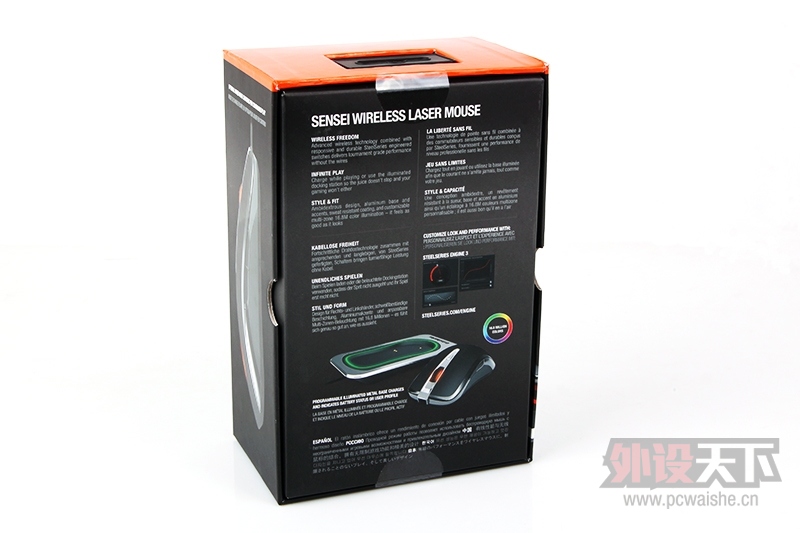 SteelSeries������콢��Sensei wireless�����ߴ�ʦ��Ϸ��꿪����������