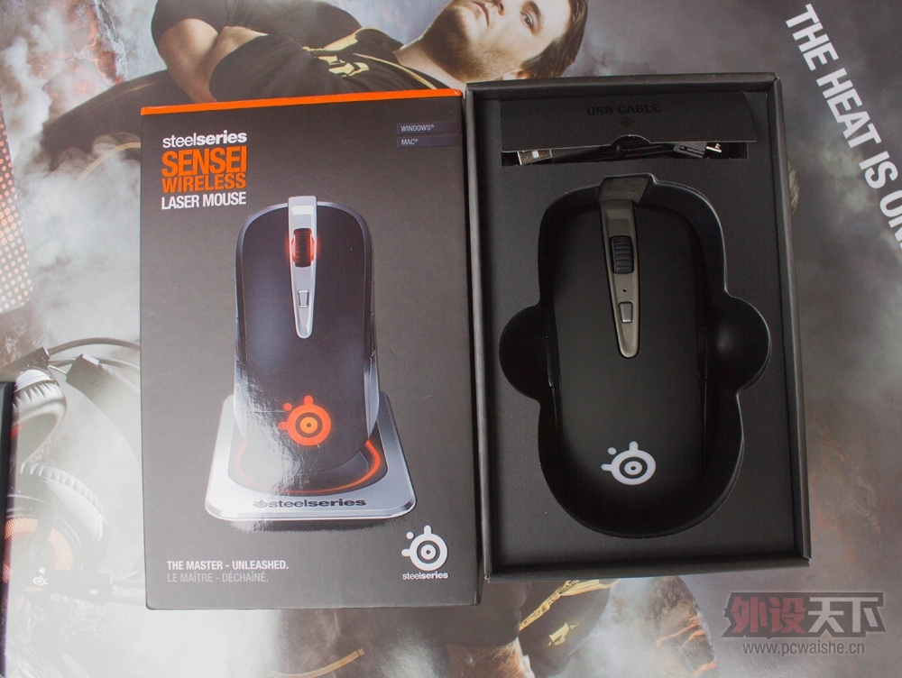 Steelseries  Sensei Wireless ߴʦ