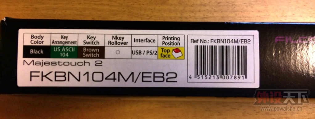 �����ݡ���Filco����104ʥ�ֶ�����ɫ