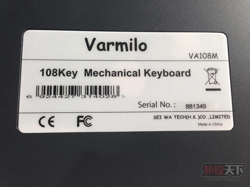 ˽˶ƻкܳ·Ҫ------壨Varmilo108
