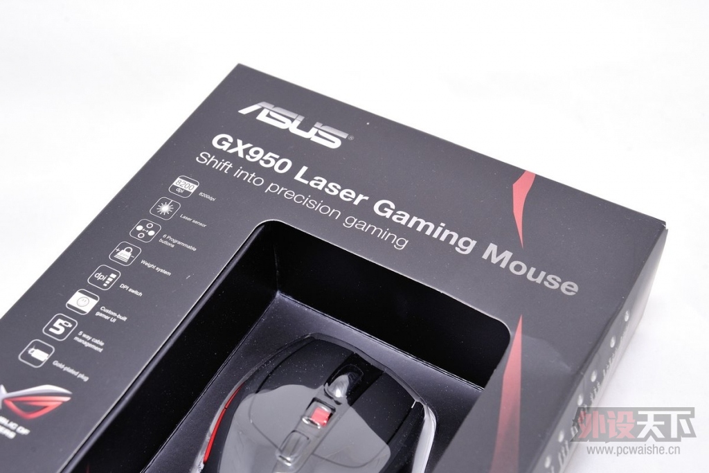 ��ת��ASUS ROG GX950 ��ӥ������꿪�����