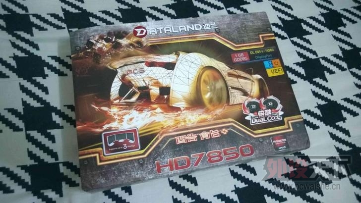���������ݡ� �����ѹ��� ������� HD7850 ����+ 1G DC  9.5��