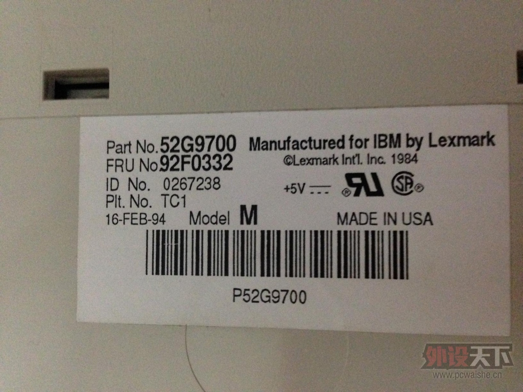 94ȫ¶׻IBM model m 95steel 5l