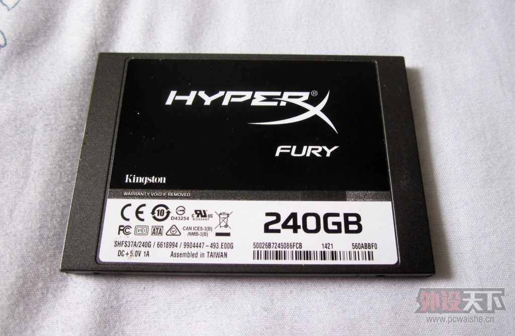 ��ʿ��HyperX FURY 240GB SSD����[ԭ��]