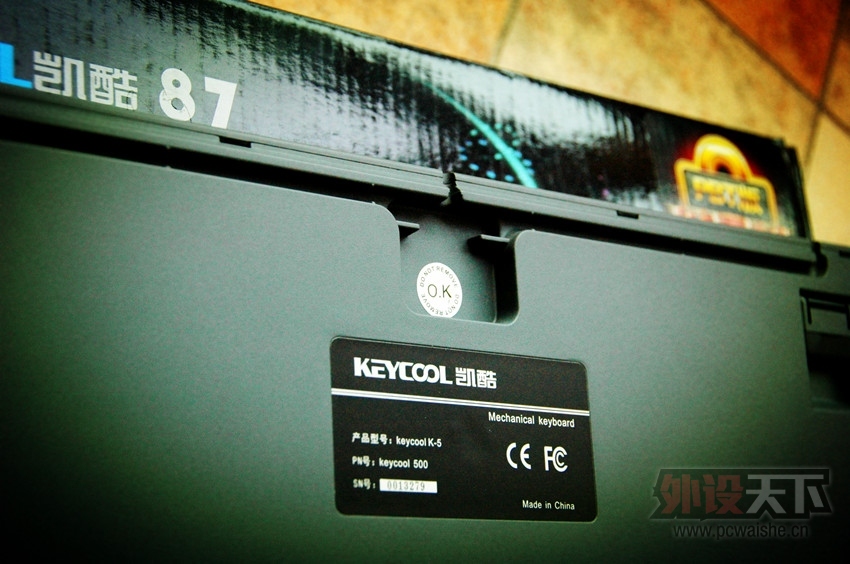 �ϼ��̲�����KEYCOOL����87 PBT�汾��KEYCOOL K5����������