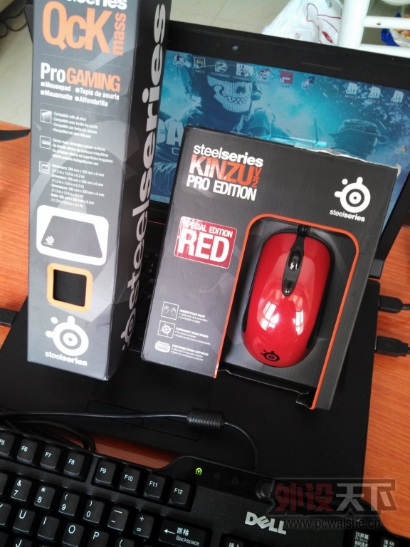 ��������ESFUNC�����Ű�Ԫ���STEELSERIES KINZU V2 PRO | SPECIAL EDITON REDͼ��