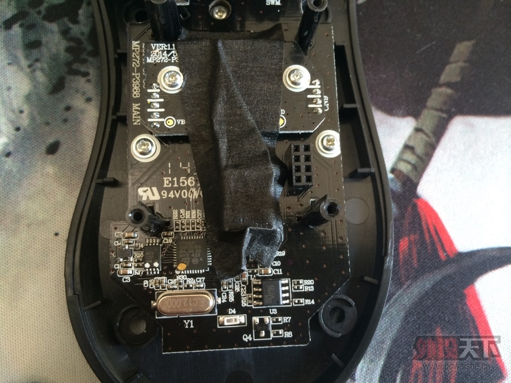 ���õ��������ܸ���΢������꣺ASUS ROG Gaming Mouse Gladius�򵥲�����⡣��