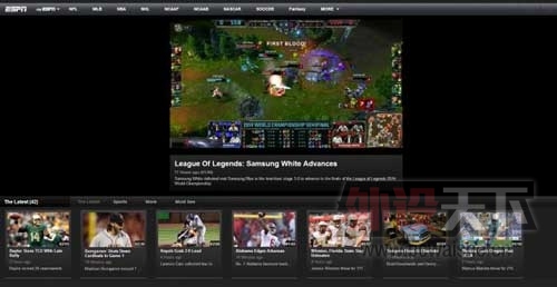 ��ͳ�����ľ����� LOL�Ѿ���½ESPN����