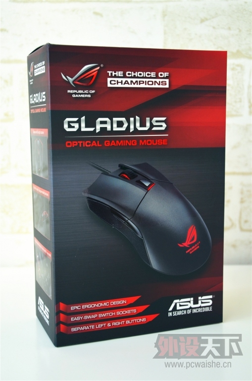 ��˶ROG Gladius���ˣ������򵥿���ͼ��