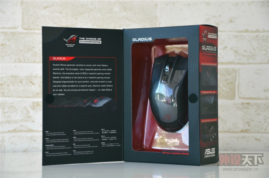 ��˶ROG Gladius���ˣ������򵥿���ͼ��