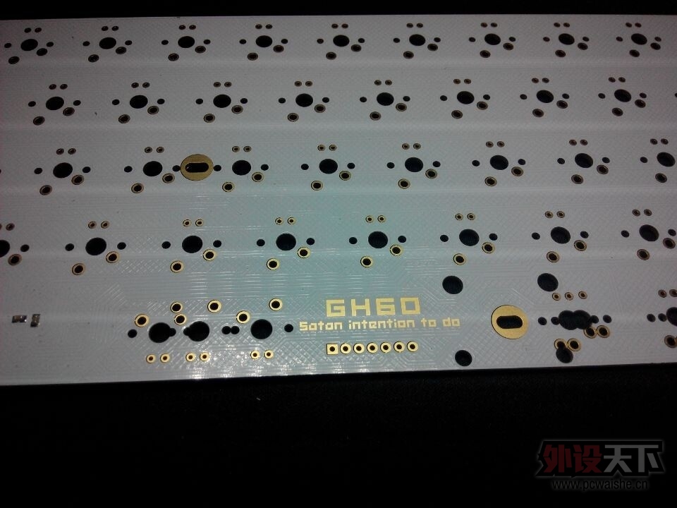 ���㽭������satan GH60 pcb
