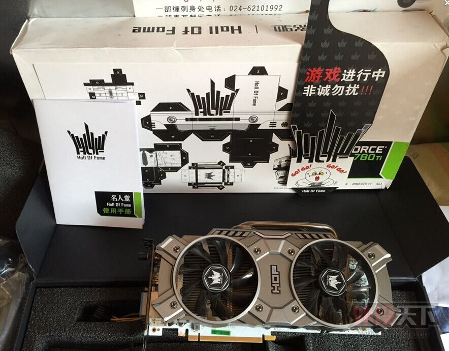 ��������GTX780TI HOF ��ȫ���ι�����550W��Դû����