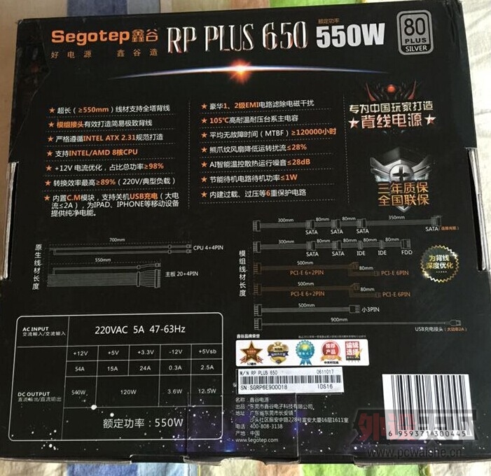 ��������GTX780TI HOF ��ȫ���ι�����550W��Դû����
