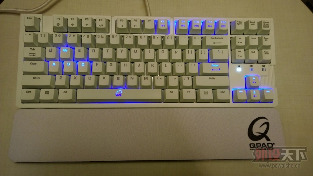 �ӵ����ֶ������ڷ�����QPAD MK-10��4��������ٶȣ��ӵ����о�399����ֵ���������