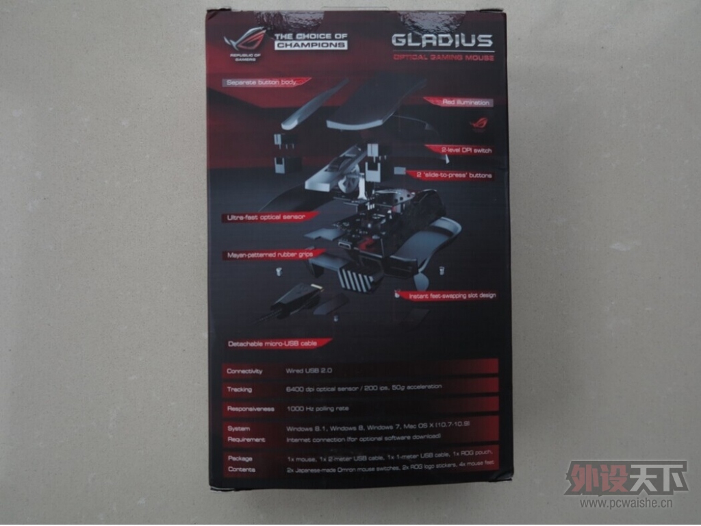 ROG GLADIUS�����С�⣬�ѵ���΢��������