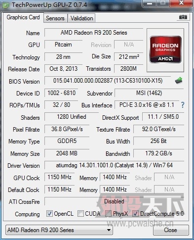���ۡ����ڡ�΢����Ϸ�Կ� msi 270X hawk ˳�����