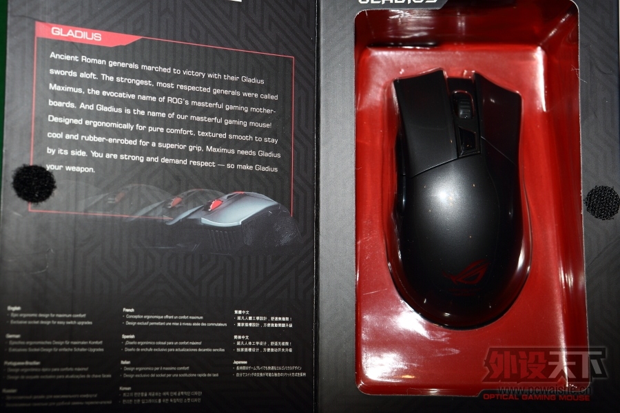 �����᡿�ܼ�֮��---ASUS  ROG Gladius��G�羺��꿪�����