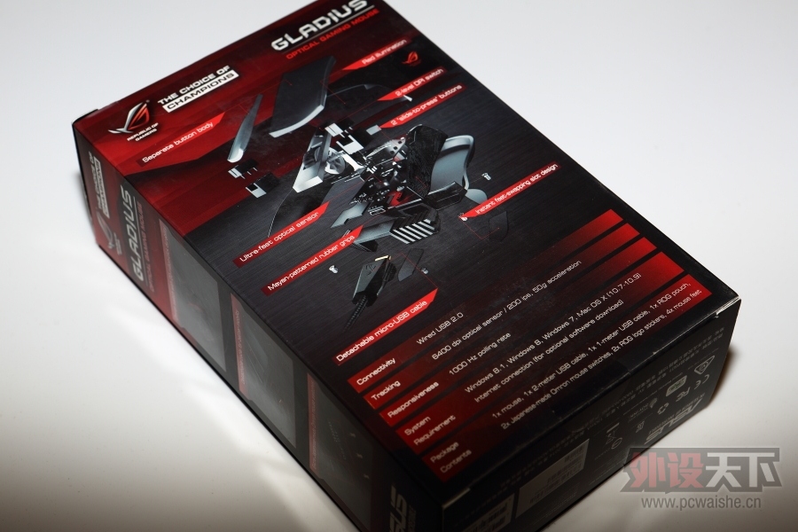 �����᡿�ܼ�֮��---ASUS  ROG Gladius��G�羺��꿪�����