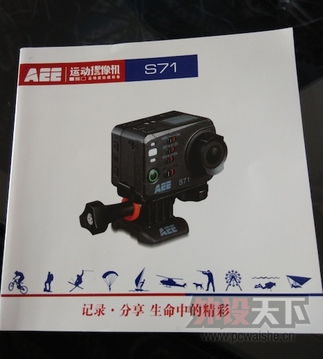 ���人�ݳ�AEE S71�˶������������4k������Ƶ