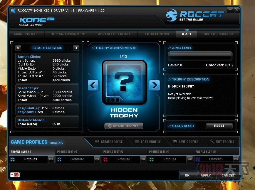 װĵ¹ս-ROCCAT Kone XTD
