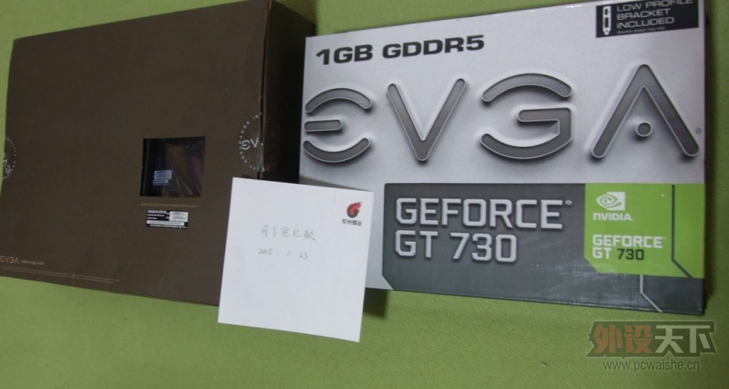 ��ɽ����ȫ��δʹ�� EVGA 750TI FTW��Ƶ���Կ�һ��  730����һ�ţ�9��