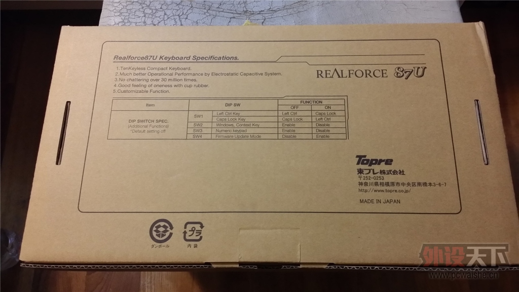 ʱ˸գRealforce 87UW򵥿