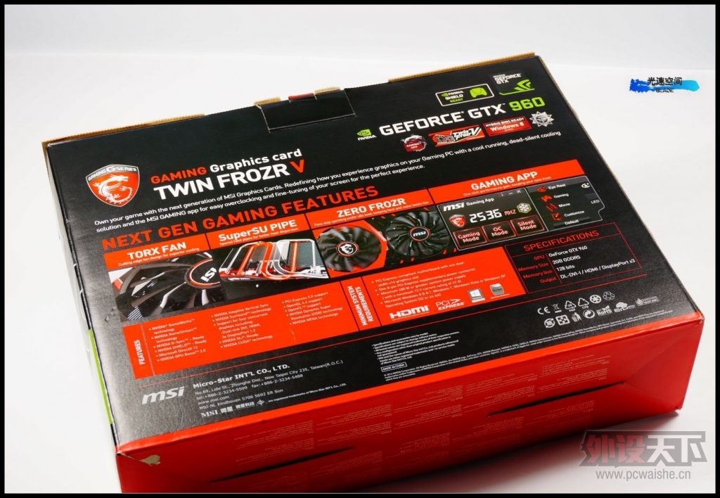 [ԭ��]���˹Τ�м���������MSI GTX960�Կ�����