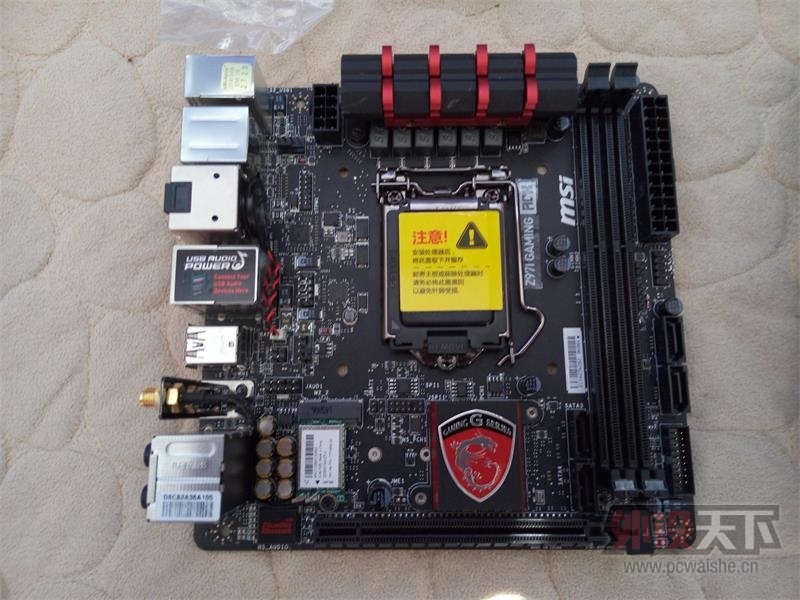 �����ϡ�΢�� Z97I ACK ITX���� �ѳ�
