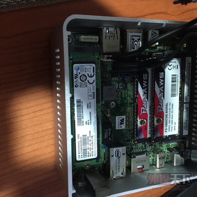 �����ݡ�intel NUC 5i5RYH�׼�������SM951��EVGA750Ti�Կ���