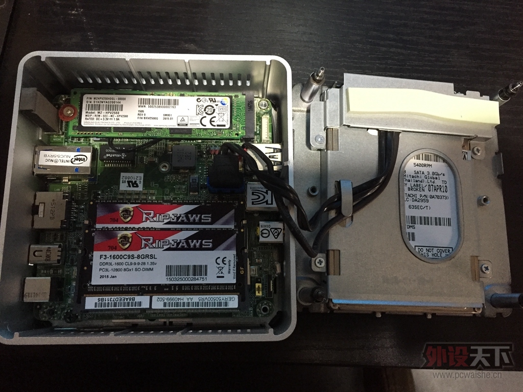 �����ݡ�intel NUC 5i5RYH�׼�������SM951��EVGA750Ti�Կ���